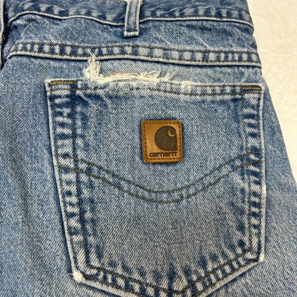 Carhartt Vintage Men's Rugged Acid Wash Distressed Jeans 38x30 - Picture 3 of 8